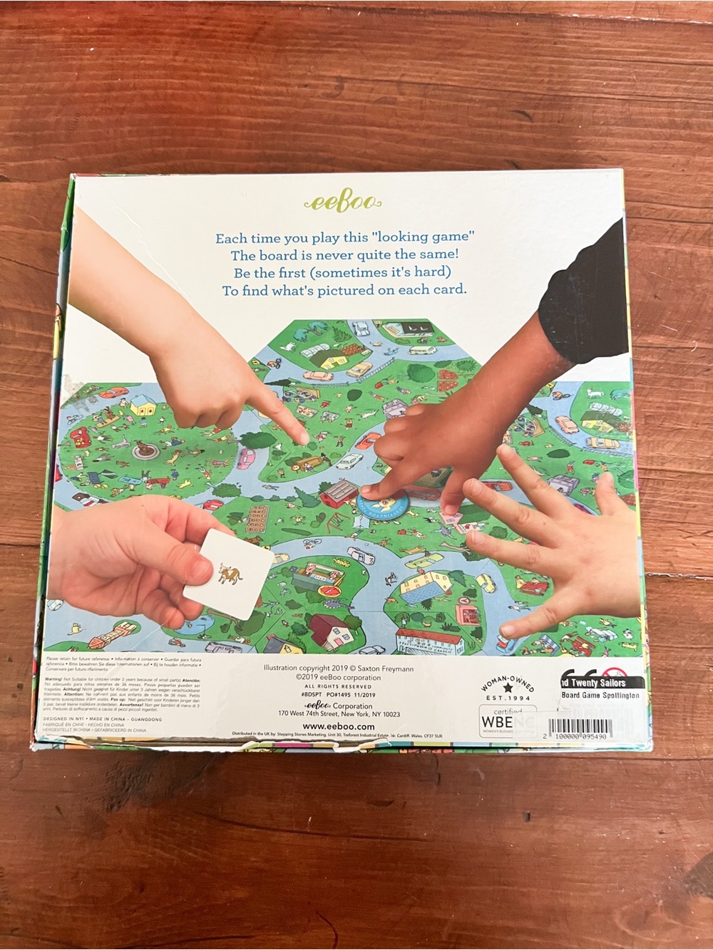 eeBoo Spottington Board Game | Fast-Paced Seek & Find Family Game - Picture 3 of 6
